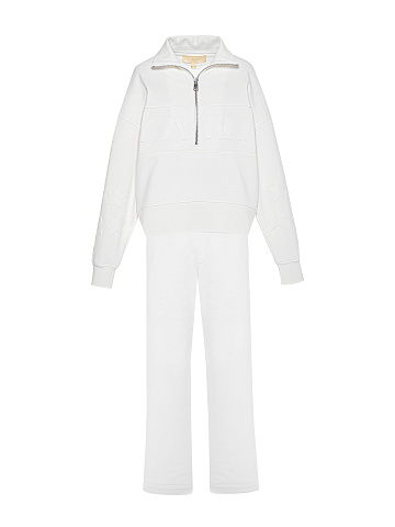 White "YANA" Patch Tracksuit, 1