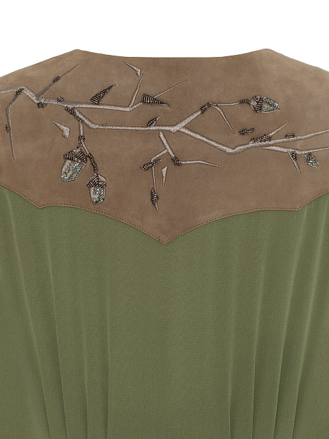Green Chiffon Midi Dress, 5 Green Chiffon Midi Dress, 5