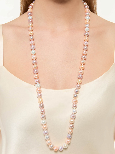 Multicolor pearl necklace, 3