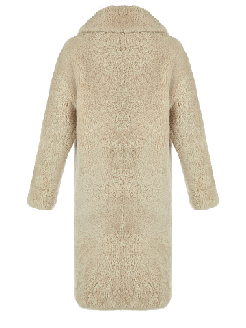 Beige Shearling Coat, 2