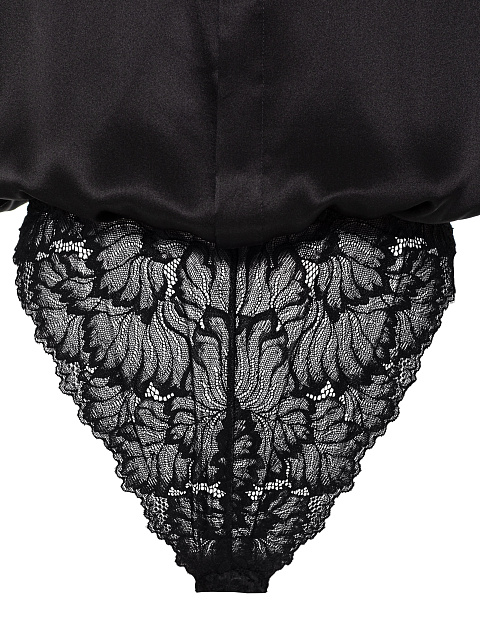 Chiffon bodysuit blouse, 5