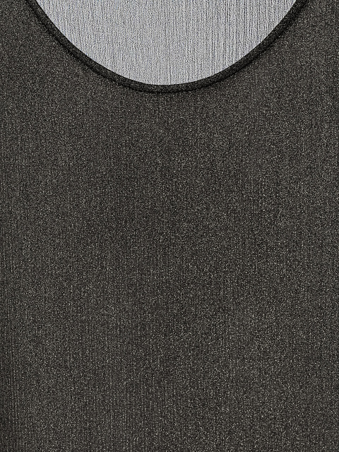 Silver chiffon top, 4