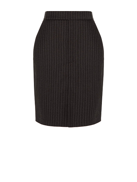 Grey striped skirt, 1