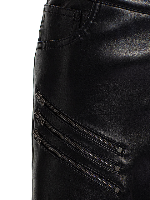 Black Leather Biker Pants, 4 Black Leather Biker Pants, 4