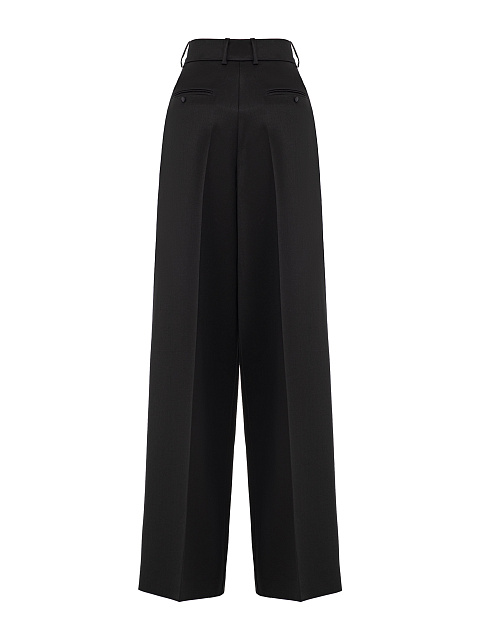 Black palazzo trousers, 6