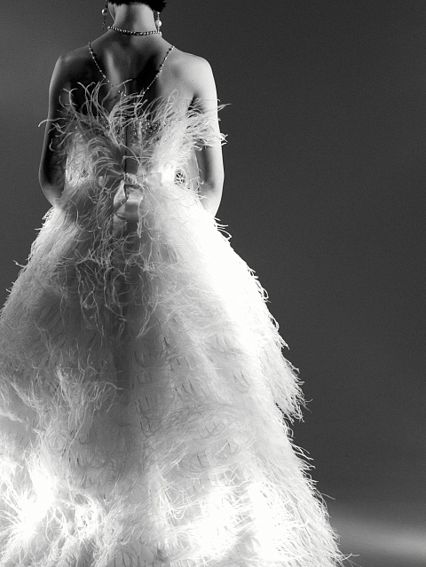 White Feather Tulle Dress, 11 White Feather Tulle Dress, 11