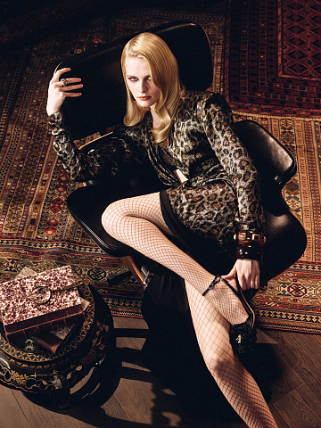 Leopard maxi dress, 1