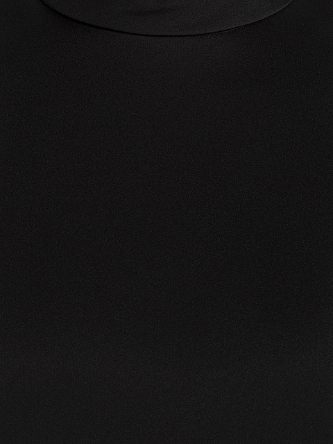 Black silk blouse, 3