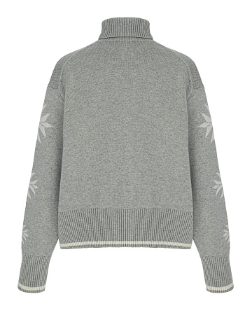 Gray wool sweater, 2