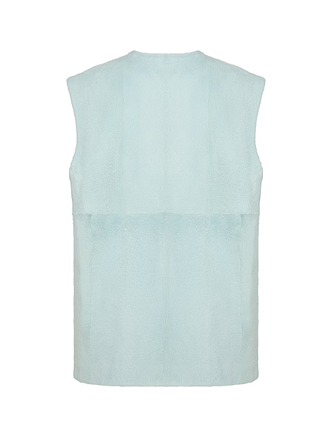 Mink vest with embroidery, 2