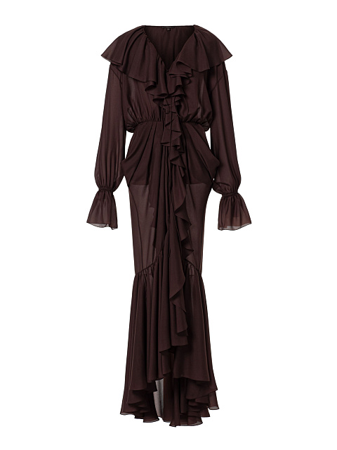 Chiffon maxi dress, 1