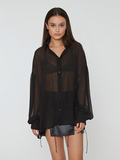 Black Chiffon Shirt, 5 Black Chiffon Shirt, 5