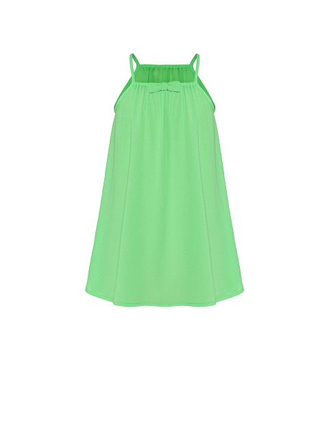 Green chiffon dress for children, 1 Green chiffon dress for children, 1