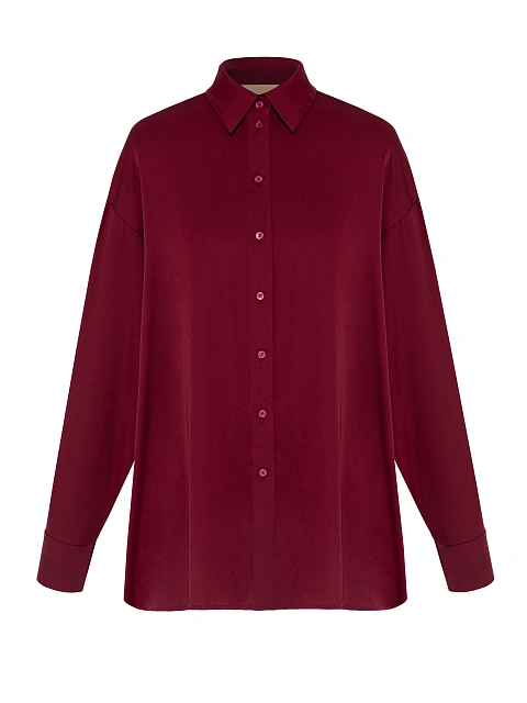 Burgundy oversized blouse, 1 Burgundy oversized blouse, 1