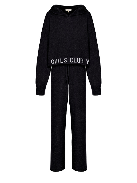 Black "Hot Girls Club" Jersey Suit, 1 Black "Hot Girls Club" Jersey Suit, 1
