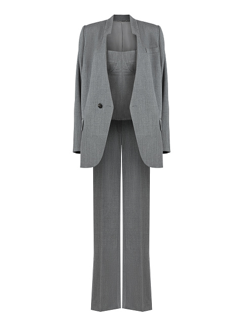 Grey Three-Piece Suit, 1