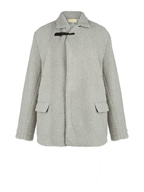 Grey Faux Fur Jacket, 2 Grey Faux Fur Jacket, 2