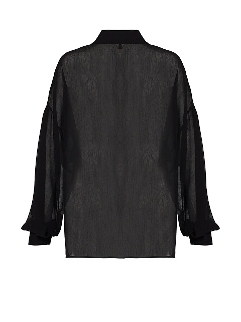 Black Chiffon Shirt, 3 Black Chiffon Shirt, 3