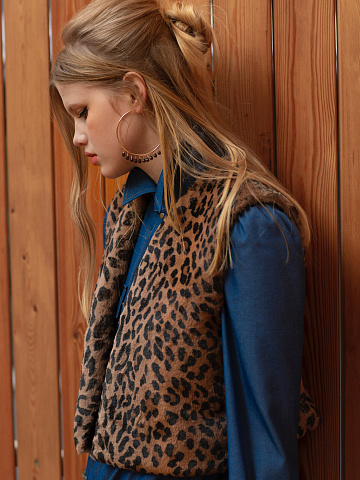 Briolette Smoky Quartz & Rose Gold Hoop Earrings, 2