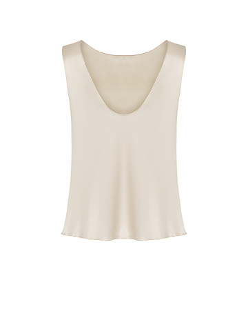 Ivory silk top, 1