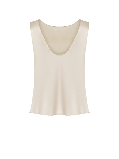 Ivory silk top, 1