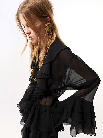 Chiffon blouse, 2