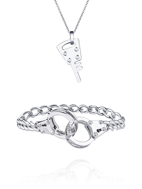 White Gold & Diamonds Bracelet, 1