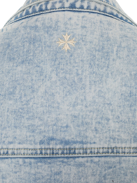 Denim jacket with embroidery, 4