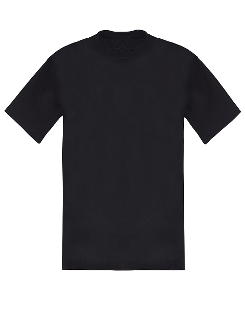 Black Men's Back Printed T-Shirt, 2