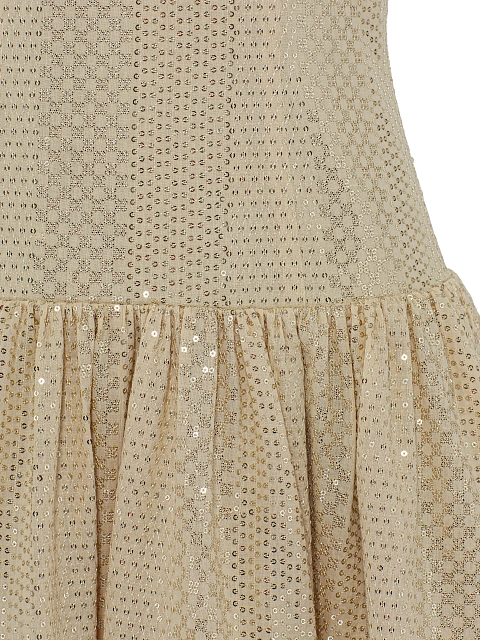 Golden Sequin Shirt & Mini Dress Set, 7 Golden Sequin Shirt & Mini Dress Set, 7