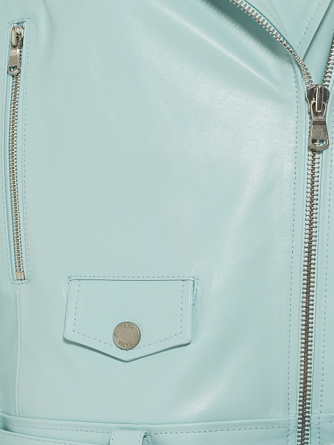 Blue Leather Vest, 3 Blue Leather Vest, 3