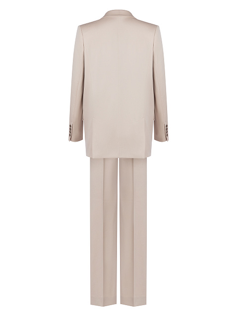 Beige Three-Piece Suit With Corset, 3 Beige Three-Piece Suit With Corset, 3