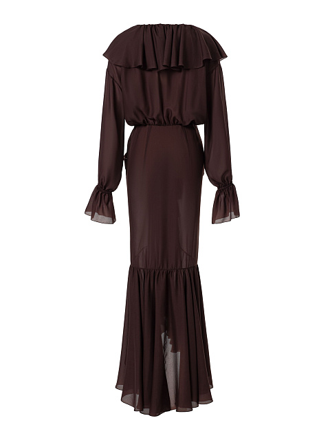 Chiffon maxi dress, 2