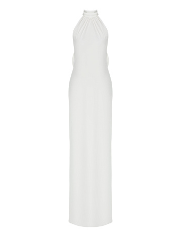 White maxi dress, 1