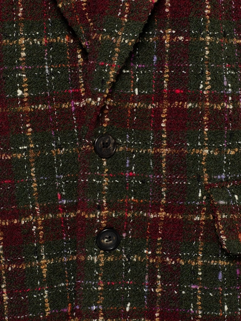 Green & Red Tweed Jacket, 3 Green & Red Tweed Jacket, 3
