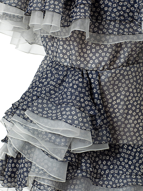 Mini dress made of chiffon, 3