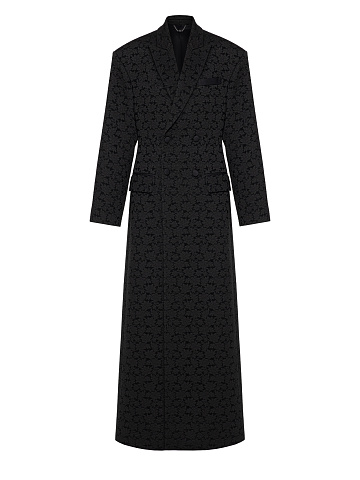 Jacquard coat, 1
