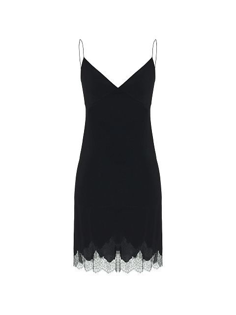 Leopard Lace Trim Pleated Mini Dress, 4 Leopard Lace Trim Pleated Mini Dress, 4
