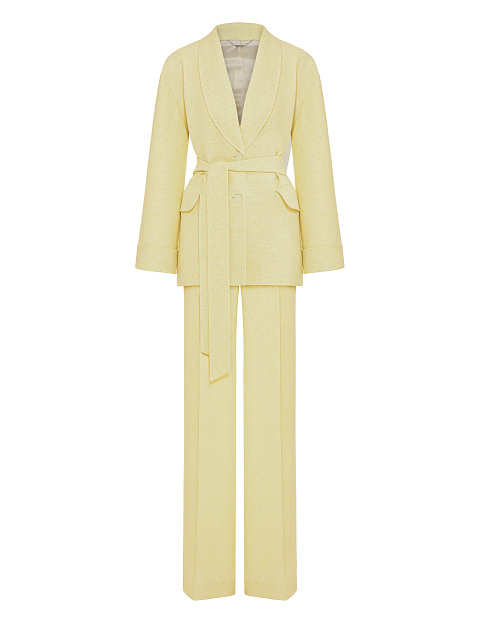 Two-piece tweed suit, 1