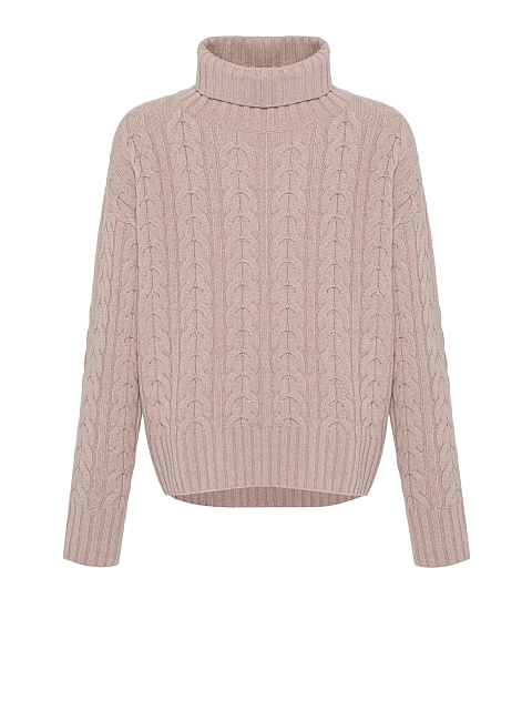 Light Pink Cashmere Turtleneck Sweater, 1 Light Pink Cashmere Turtleneck Sweater, 1