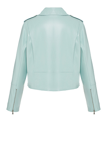 Light Blue Biker Jacket, 2
