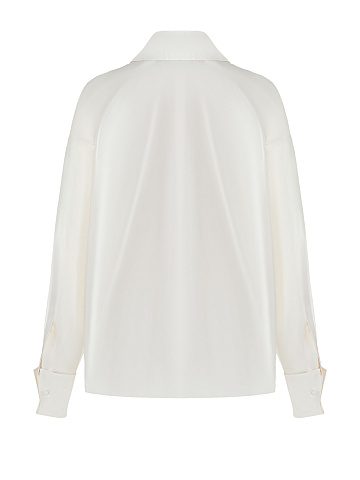 White silk shirt, 2