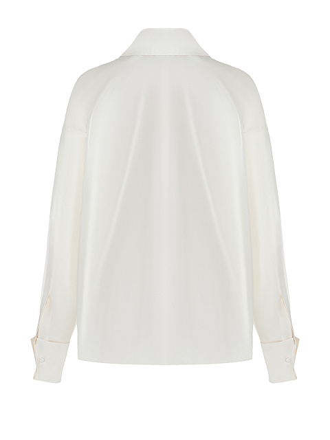 White silk shirt, 2