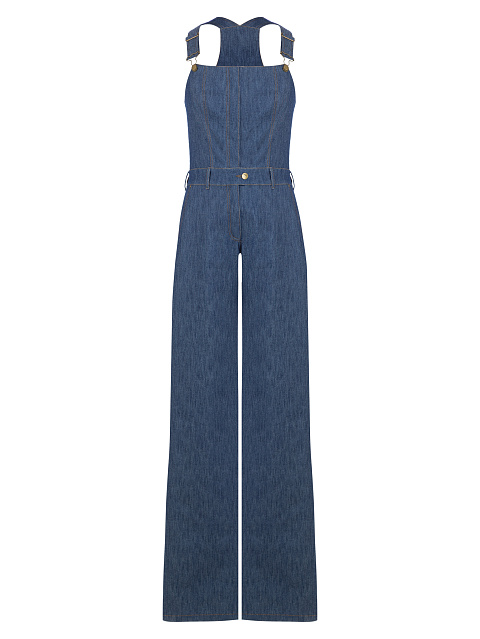 Blue Denim Jumpsuit, 1