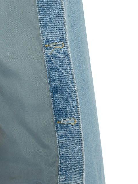 Light Blue Embroidered Denim Jacket, 6 Light Blue Embroidered Denim Jacket, 6