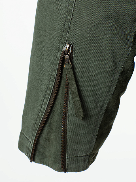 Khaki parka with fur, 10