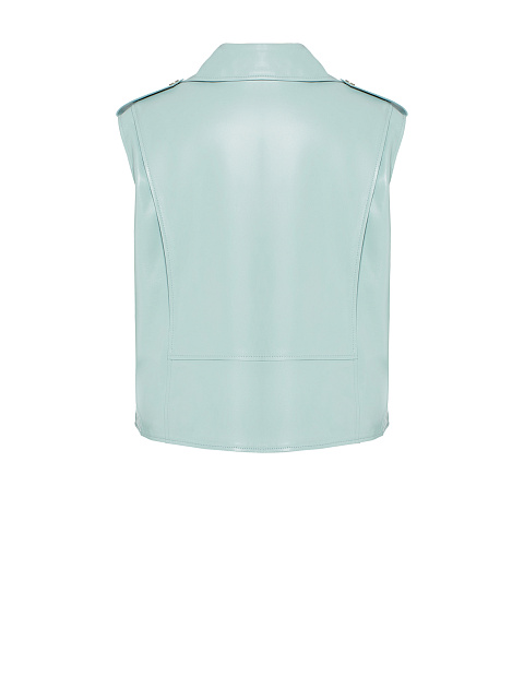 Blue Leather Vest, 2 Blue Leather Vest, 2