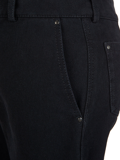 Black Cotton Jeans, 4