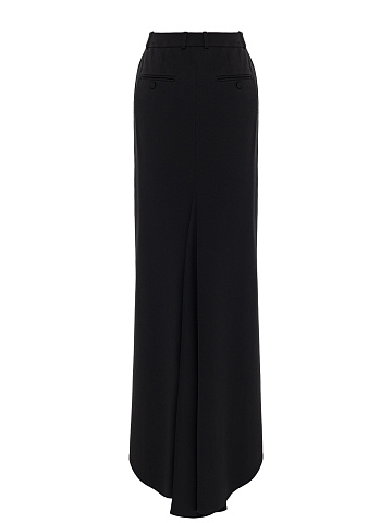 Black maxi skirt, 2