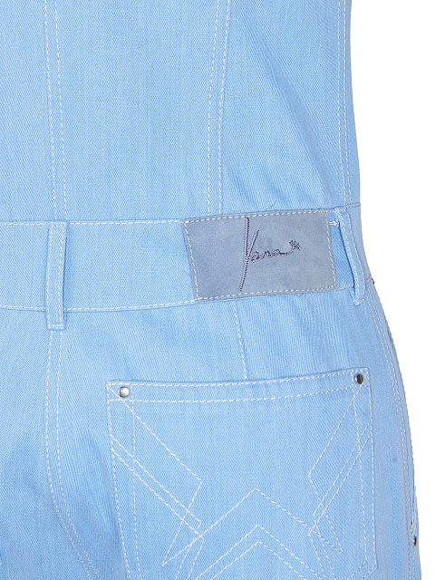 Light Blue Denim Jumpsuit, 3 Light Blue Denim Jumpsuit, 3